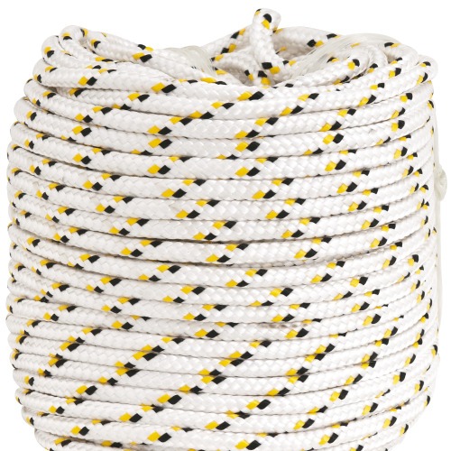 Corda multifilamento tran�ada 8 mm rolo com 50 metros