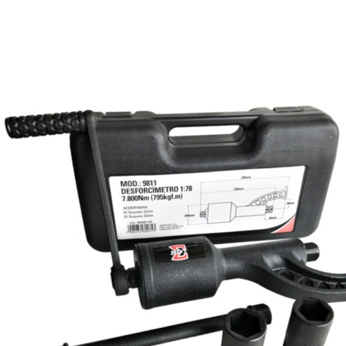 Desforcimetro multiplicador de torque 7.800 Nm encaixe 1