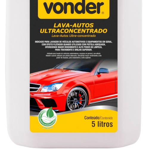 Detergente para auto ultraconcentrado 5 litros Detergente para auto ultraconcentrado 5 litros