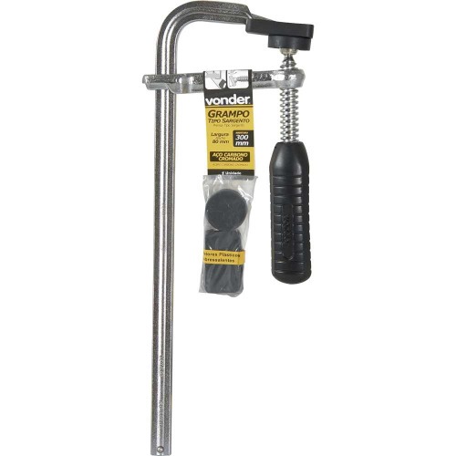 Grampo tipo sargento 300 mm x 80 mm 