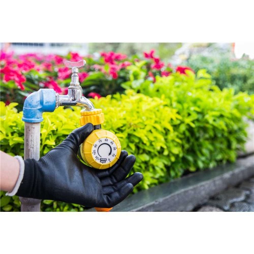 Temporizador manual para irriga��o