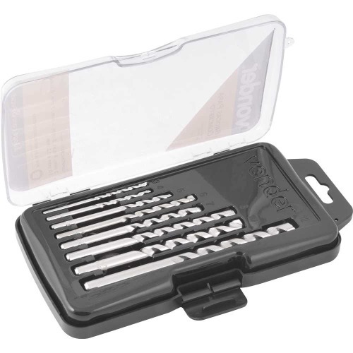 Jogo de broca de w�dea para concreto de 3 a 12 mm com 8 pe�as 