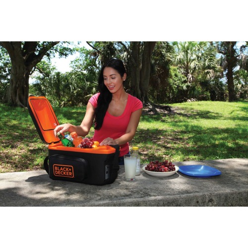 Mini geladeira port�til 8L 12V com fun��o aquecer - BDC8-LA