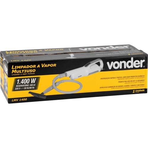 Limpadora a vapor multiuso 1500 watts - LMV 1400  220V