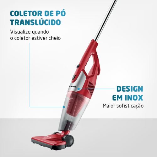 Aspirador de p� 2 em 1 port�til e vertical 1200 watts Turbo Premium - AP-30  220V