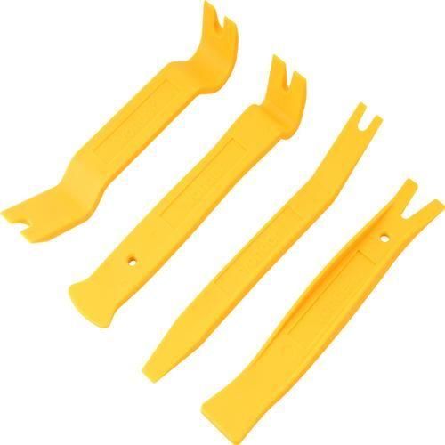 Jogo de esp�tulas de nylon automotivas com 4 pe�as