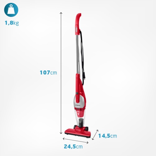 Aspirador de p� 2 em 1 port�til e vertical 1200 watts Turbo Premium - AP-30  220V