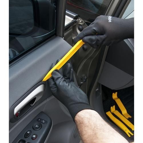 Jogo de esp�tulas de nylon automotivas com 4 pe�as