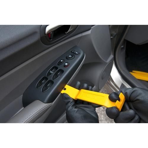 Jogo de esp�tulas de nylon automotivas com 4 pe�as