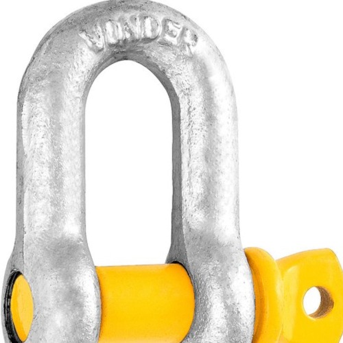 Manilha reta para cabo de a�o 3/4