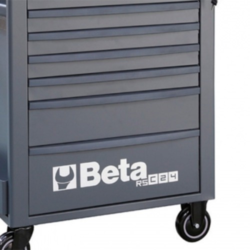 Carrinho para ferramentas com 7 gavetas full cinza - RSC24/7 