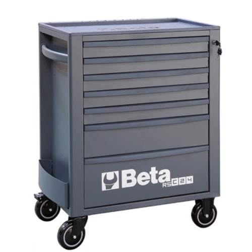 Carrinho para ferramentas com 7 gavetas full cinza - RSC24/7 