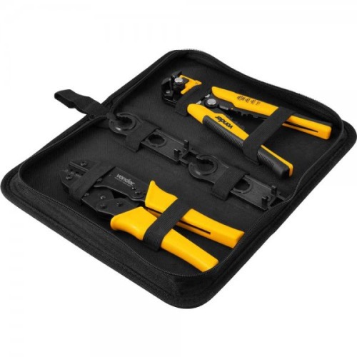 Jogo de alicate crimpador e desencapador