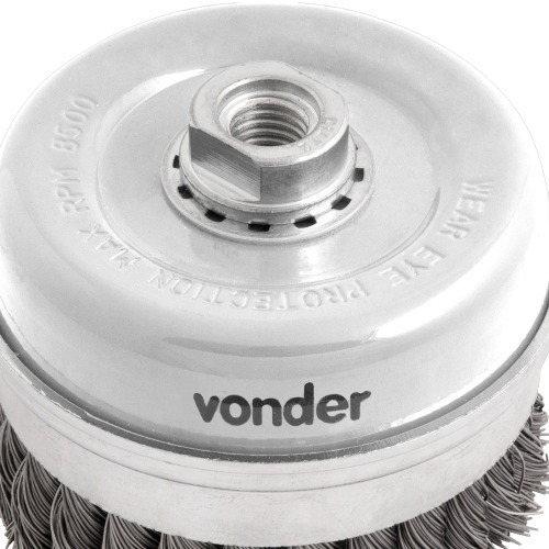 Escova de a�o torcida tipo copo 4