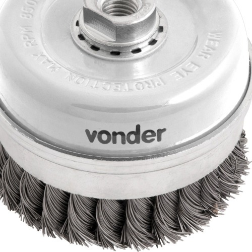 Escova de a�o torcida tipo copo 4