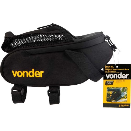 Bolsa de selim com suporte de garrafa d?água para bicicleta Bolsa de selim com suporte de garrafa d?água para bicicleta