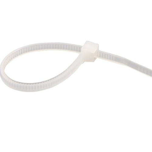 Abra�adeira de nylon branca 9 mm x 120 cm com 10 pe�as