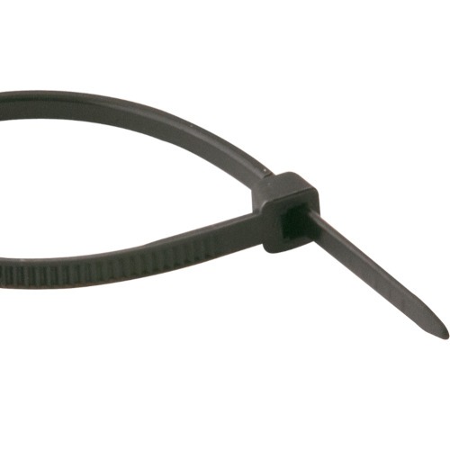 Abra�adeira de nylon preta 2,5 x 100 mm com 1.000 pe�as