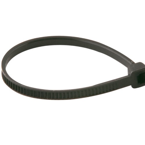 Abra�adeira de nylon preta 2,5 x 100 mm com 1.000 pe�as