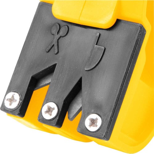 Afiador de facas e tesouras com v�dea 