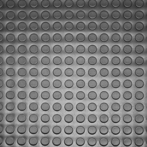 Piso moeda de borracha pastilhado 50x50 cm - 0011