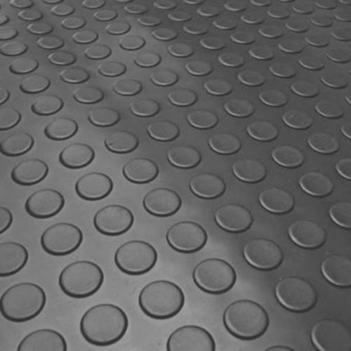 Piso moeda de borracha pastilhado 50x50 cm - 0011