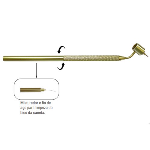 Caneta para micropintura automotiva 0,5mm - SGT-3860 Caneta para micropintura automotiva 0,5mm - SGT-3860