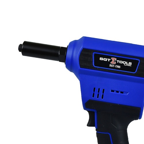 Rebitador a bateria 18V 2Ah para rebites até 1/4 Rebitador a bateria 18V 2Ah para rebites até 1/4