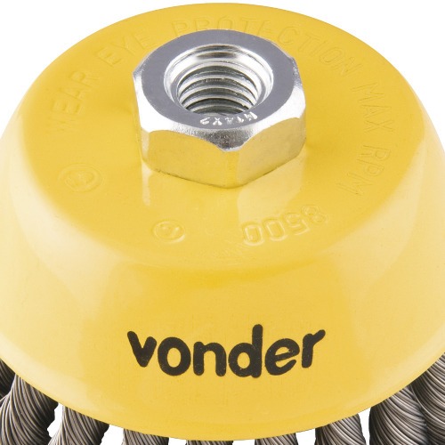 Escova de a�o torcida tipo copo 3