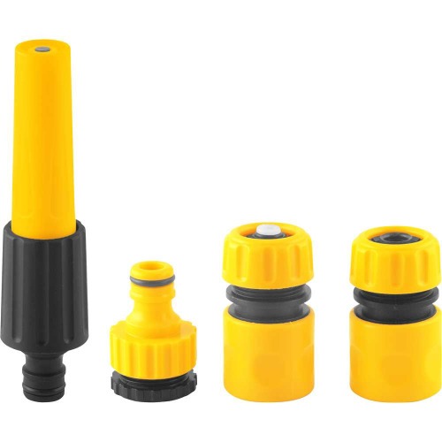 Esguicho pl�stico com jato regul�vel e acess�rios