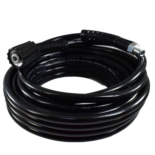 Mangueira para lavadora de alta pressão M22/14 X 1/4 macho com 10 metros Mangueira para lavadora de alta pressão M22/14 X 1/4 macho com 10 metros