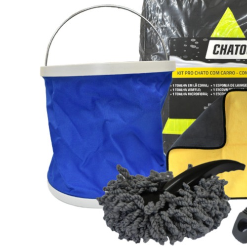 Kit para limpeza de carros 9 peças - Pro Chatou Kit para limpeza de carros 9 peças - Pro Chatou