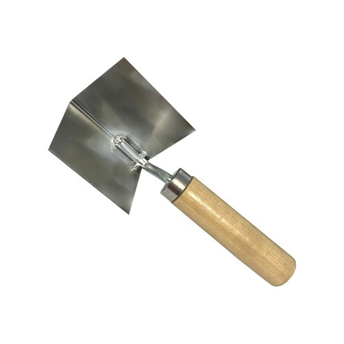 Espatula em a�o inox de canto interno para drywall