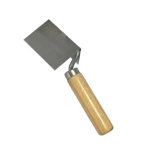 Espatula em a�o inox de canto interno para drywall