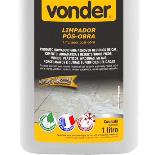 Limpador p�s obra 1 litro