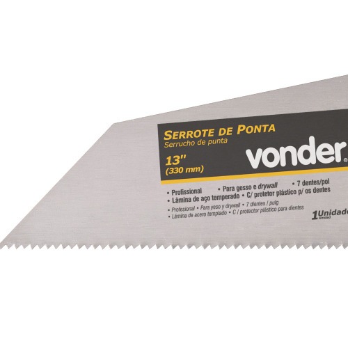 Serrote de ponta  para gesso e drywall 13