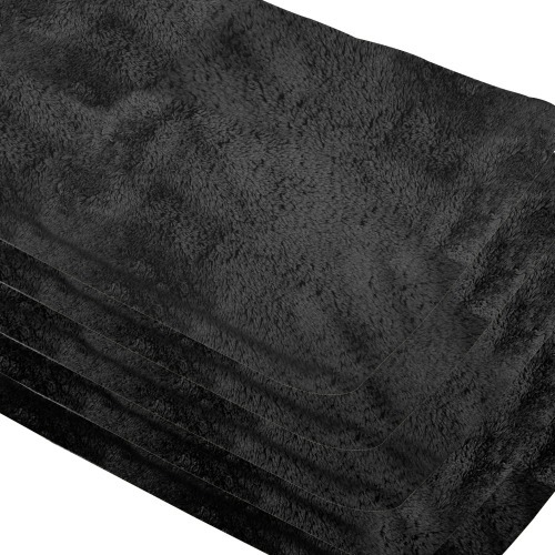 Toalha de microfibra 30 cm x 40 cm 200 g/m� com 5 pe�as 