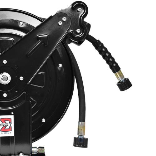 Carretel enrolador com mangueira alta press�o 3.000 Psi 10m - SGT-9010
