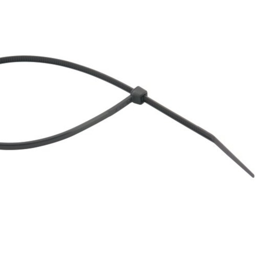 Abraçadeira de nylon preta 2,5 x 200 mm com 100 peças Abraçadeira de nylon preta 2,5 x 200 mm com 100 peças