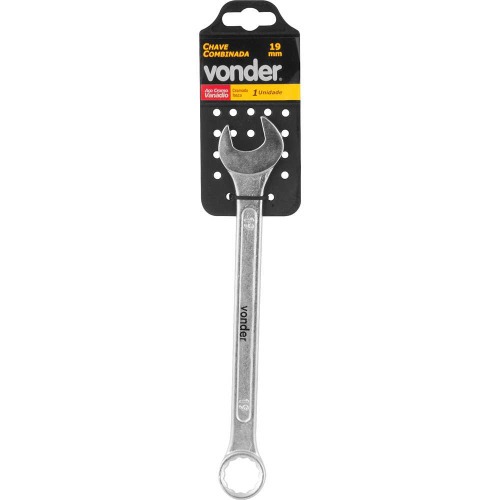 Chave combinada 19 mm a�o cromo van�dio