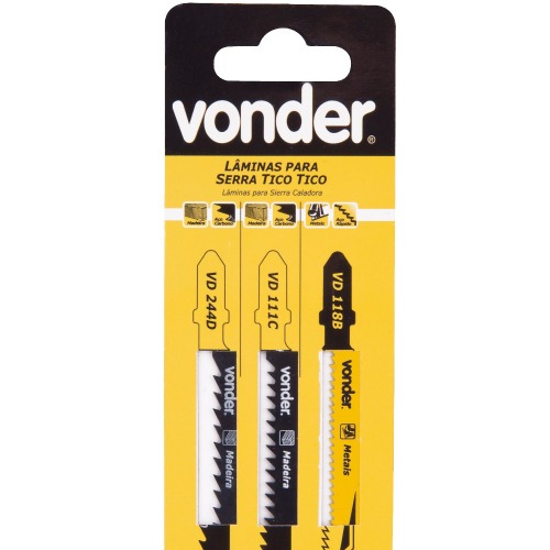 L�mina serra tico-tico 50/75 mm para madeira e metal 