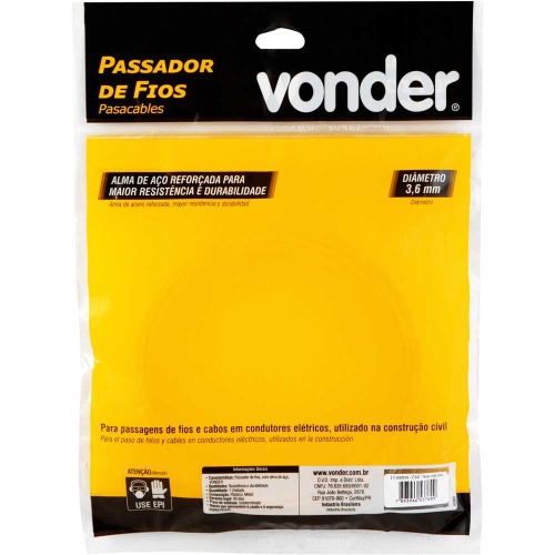 Passador de fios 10 metros com alma de a�o - 78.61.040.010