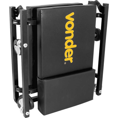 Esteira para mec�nico com apoio de cabe�a