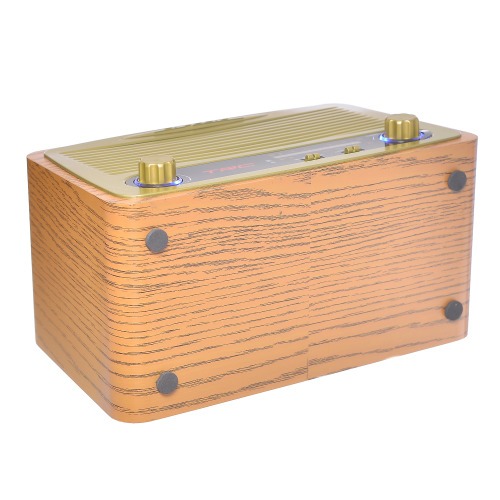 Caixa de som port�til retr� 35W RMS com Bluetooth Radio AM/FM - TRC 212  110V/220V