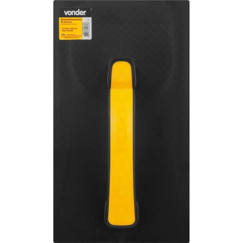 Desempenadeira pl�stica base estriada 170 x 300 mm 