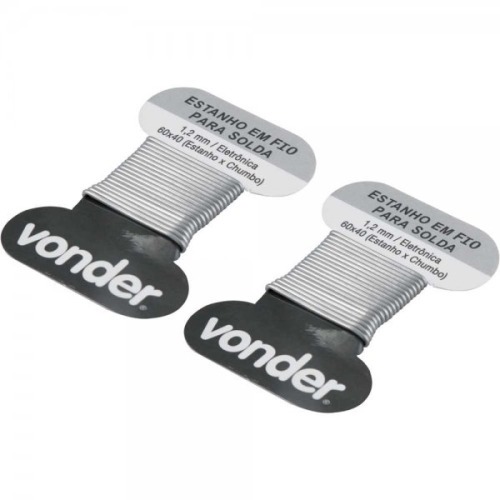 Estanho em fio 1,2 mm 60 x 40 com 20 g