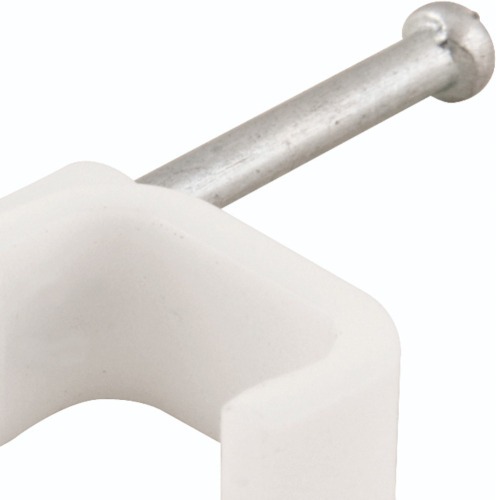 Grampo plástico redondo para fios 10 mm² Grampo plástico redondo para fios 10 mm²