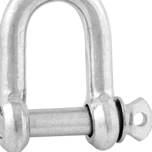 Manilha reta para cabo de a�o 3/8 uso leve