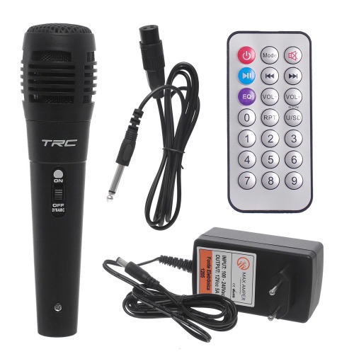 Caixa de som amplificada 900W RMS com Bluetooth e Radio FM e Microfone - CT 900  110V/220V