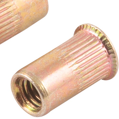 Rebite de rosca a�o carbono cabe�a pequena rosca M6